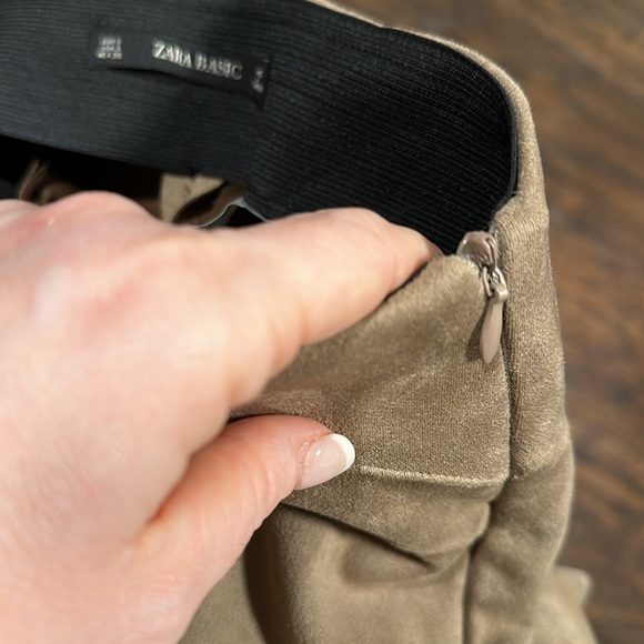 Zara beige leggings size small - Picture 3 of 6